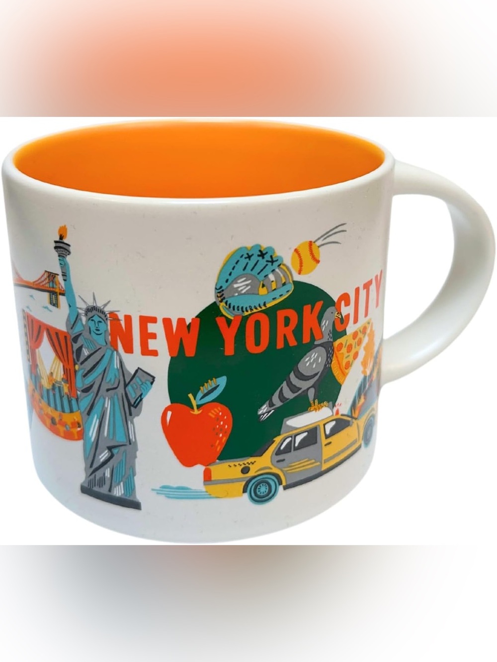 Starbucks Discovery Series New York City Ceramic Mug, 14 Oz Coffee Tea Cup